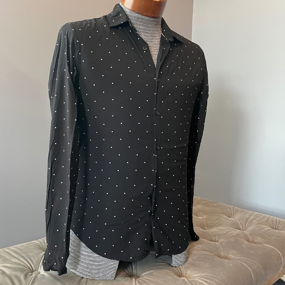 Polka Dot Button Down - image 6